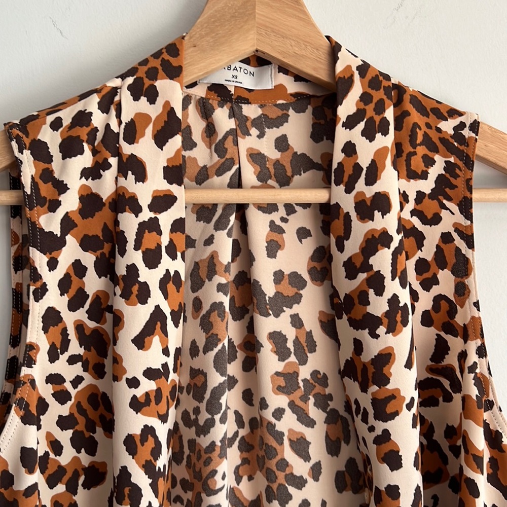 Babaton sleeveless blouse